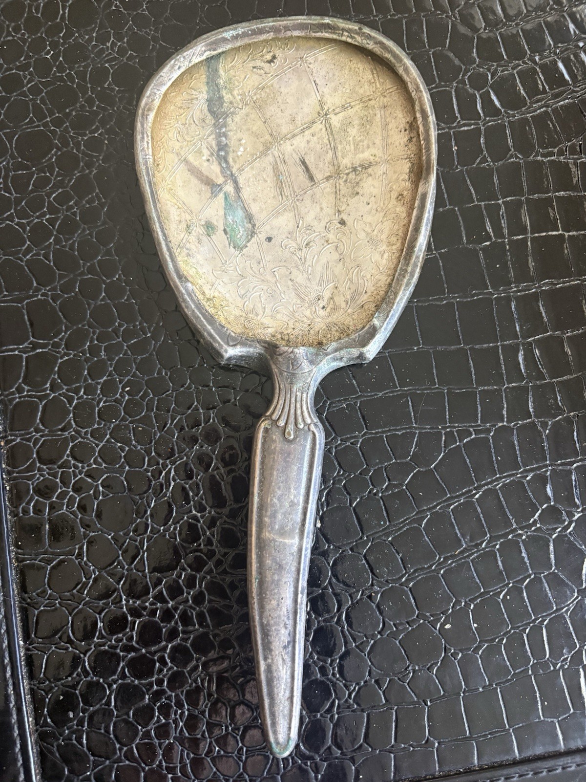 Antique Hand Mirror