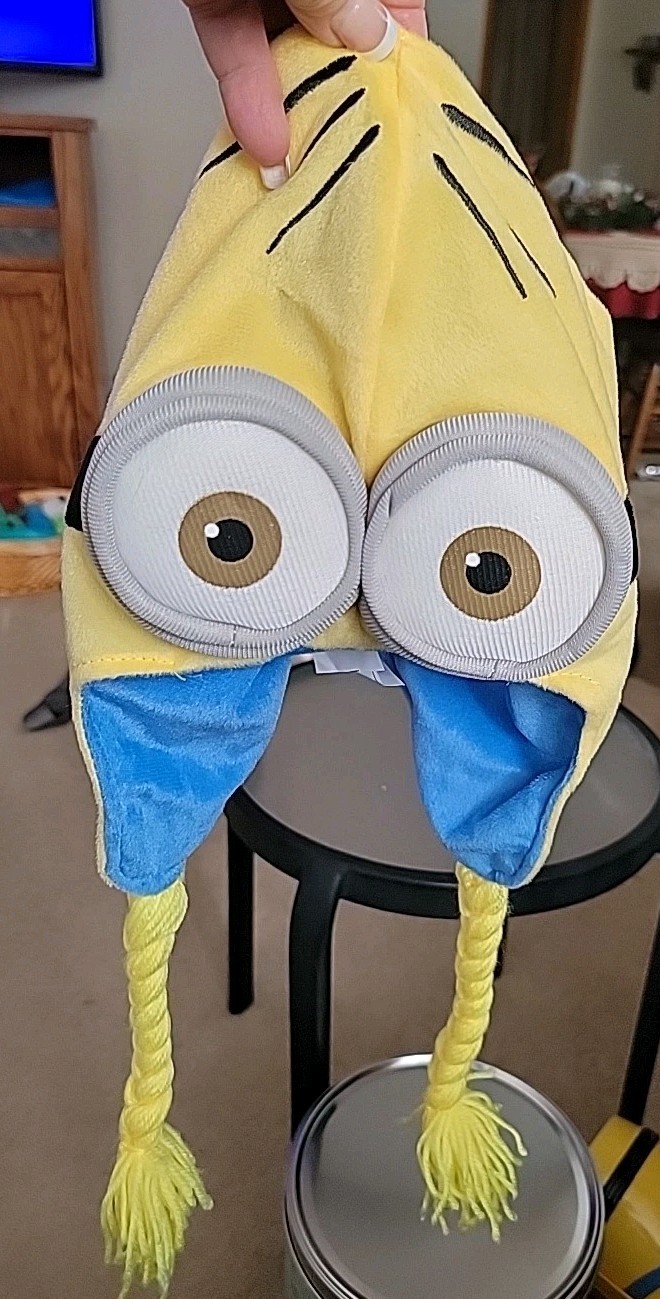 Dispicable Me Dave Minions Knit Hat New 