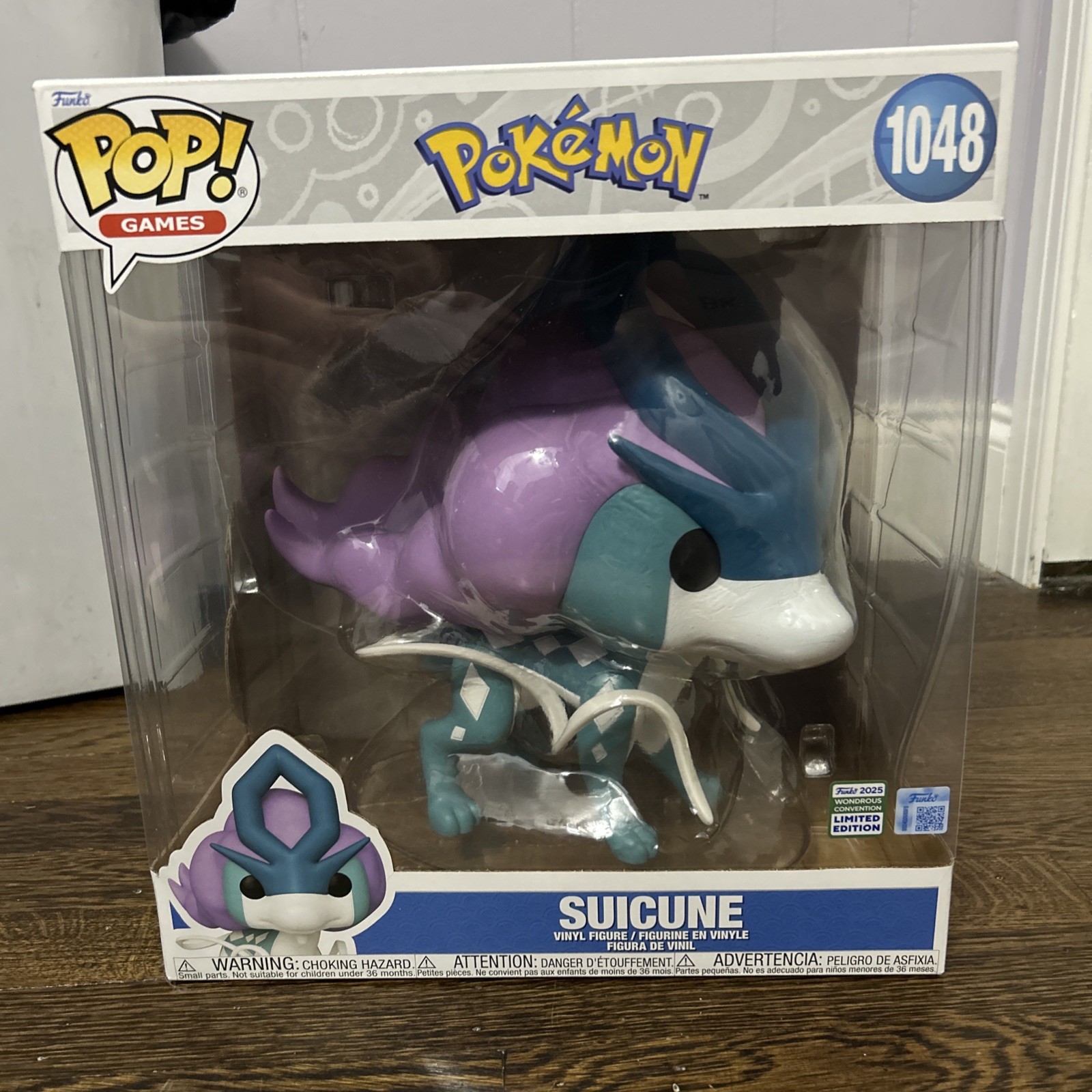 Funko Pop Vinyl: Pokémon Suicune Limited Edition #1048 2025 Pop Games