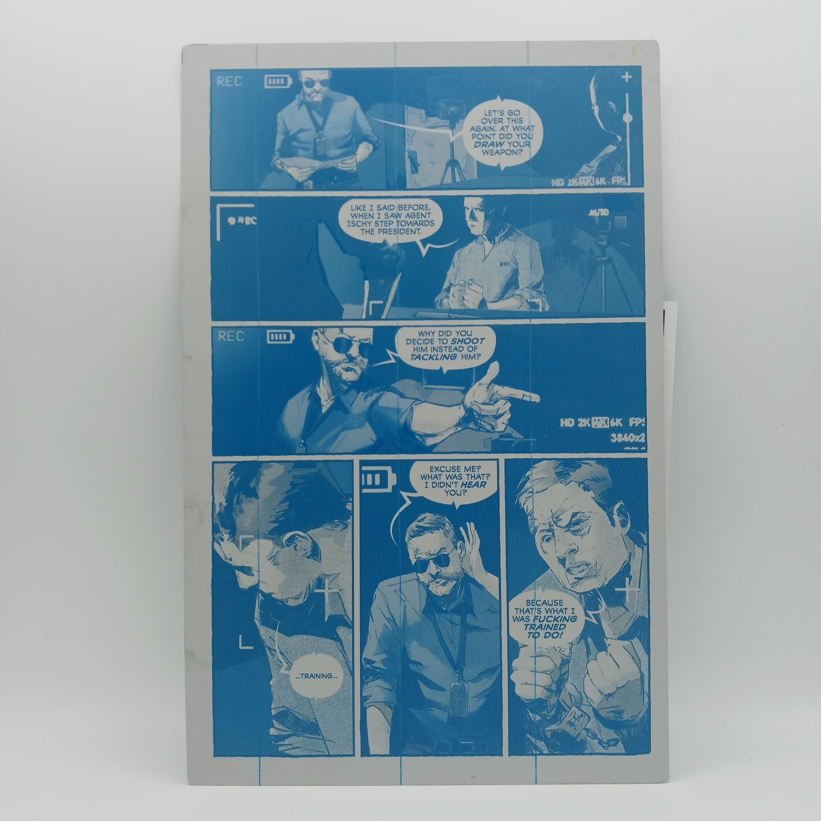 The Recount #1 - 4th Print - Page 11 - PRESSWORKS - Comic Art - Printer Plate -
