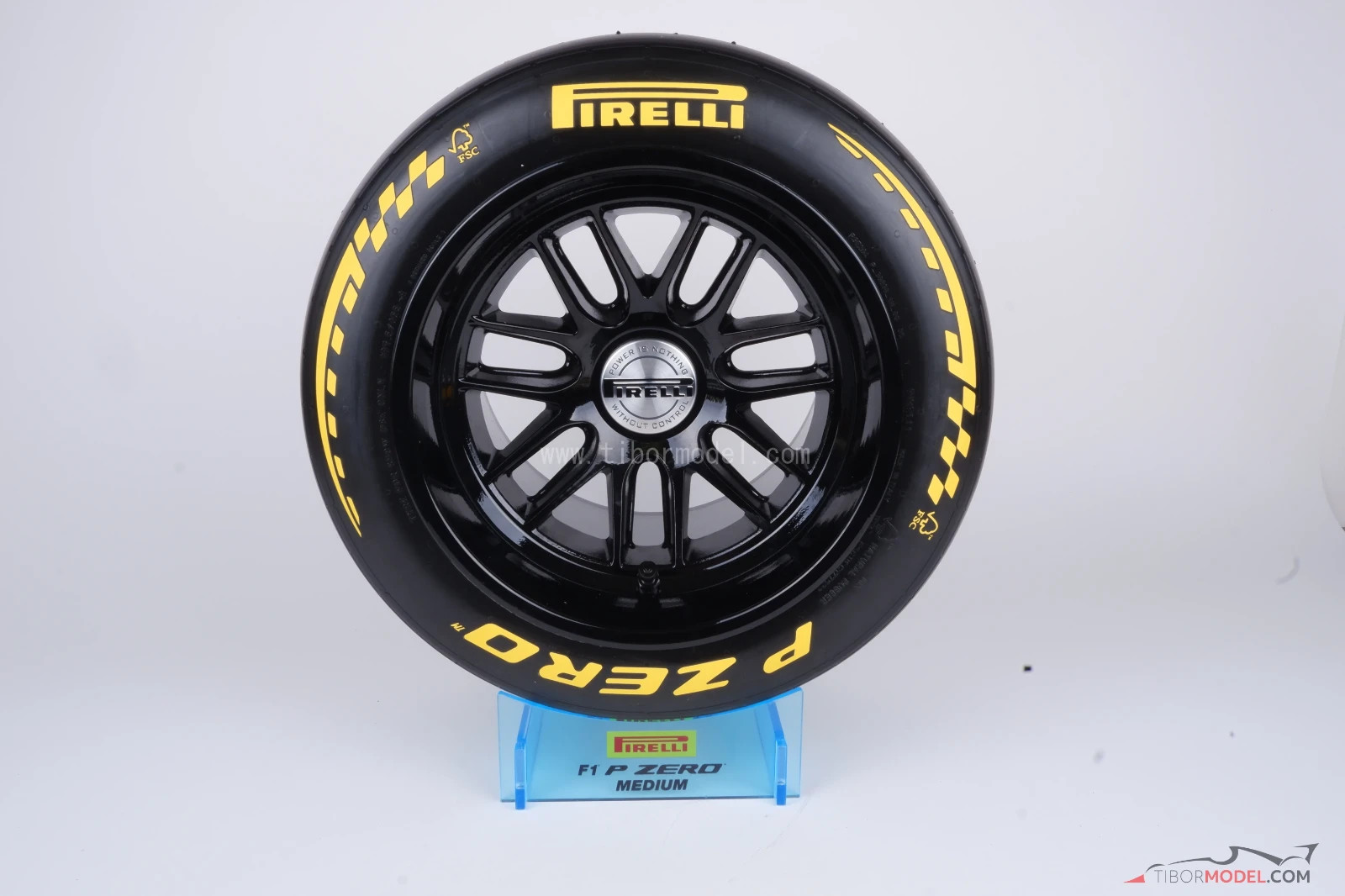 Pirelli P Zero wind tunnel tyre 2026, medium compound, 1:2 scale