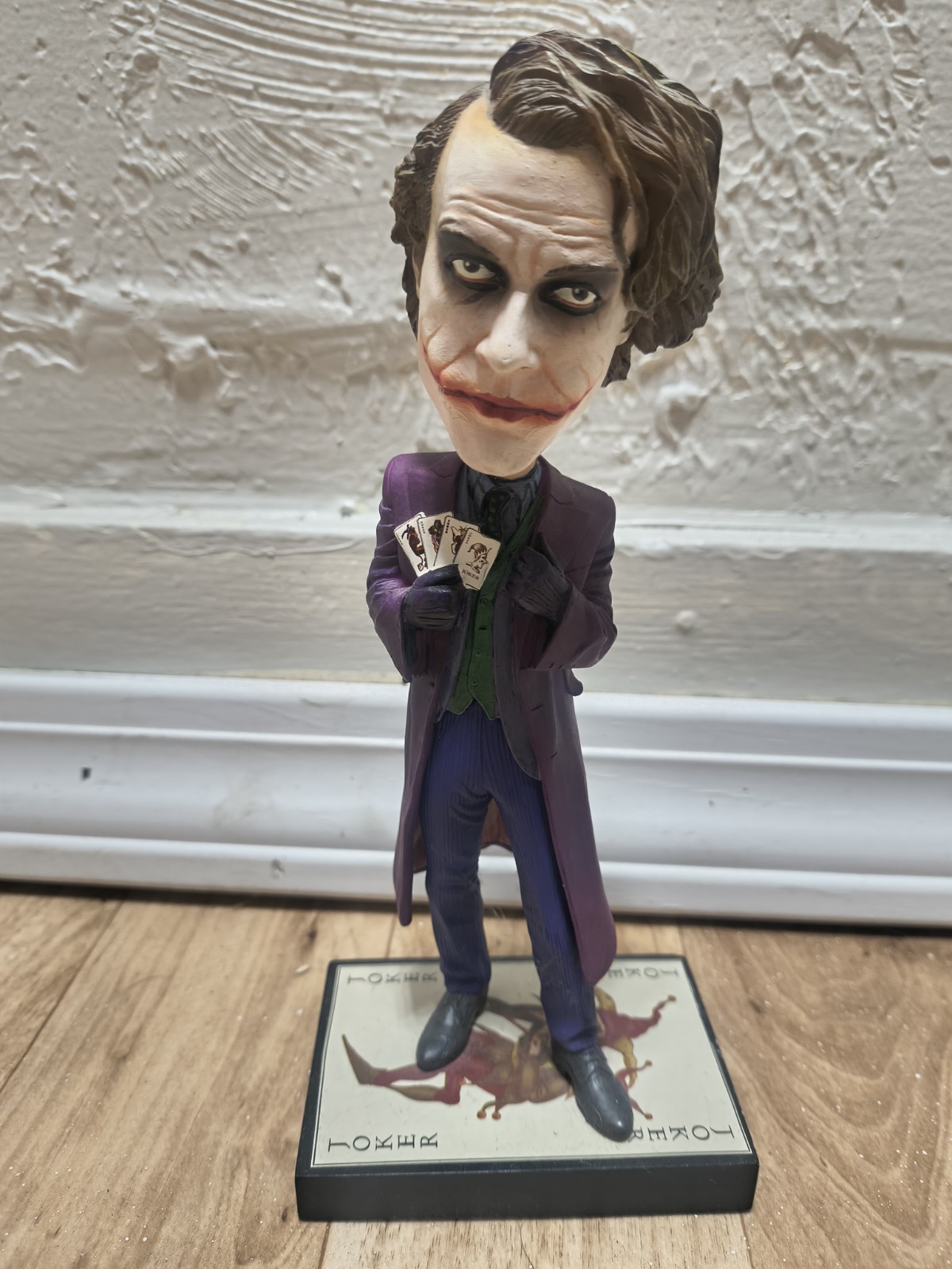 The JOKER Bobblehead Head knocker The Dark Knight Neca