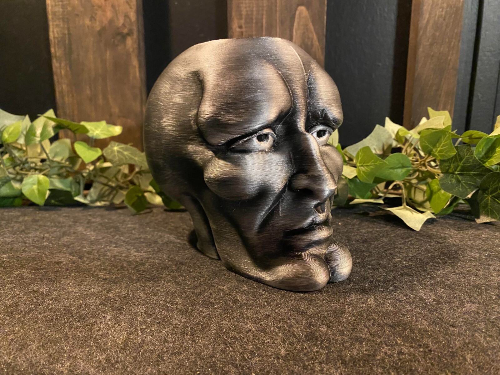 Vintage style Handsome Squidward  Flower Pot Planter Pencil Cup