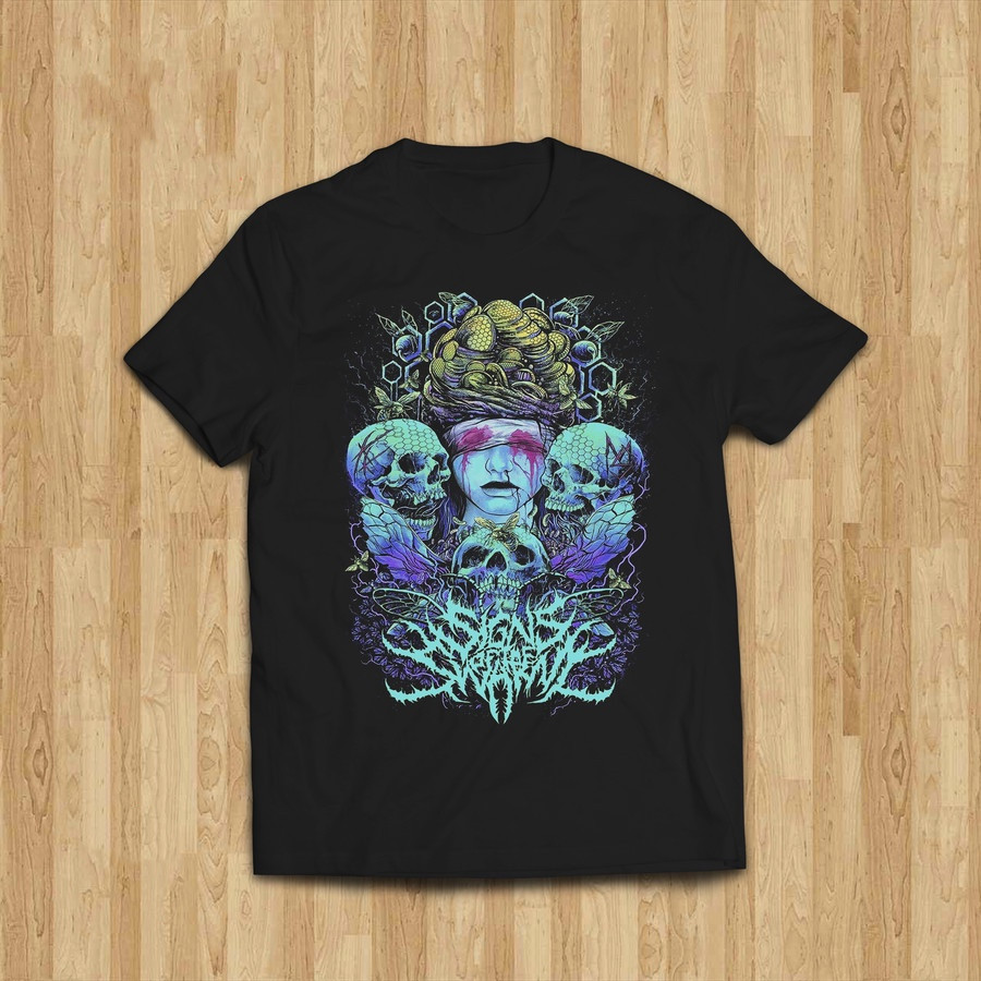 Rare Signs of the Swarm Short Sleeve Unisex Short Sleeve T- Shirt S- 5XL MO876