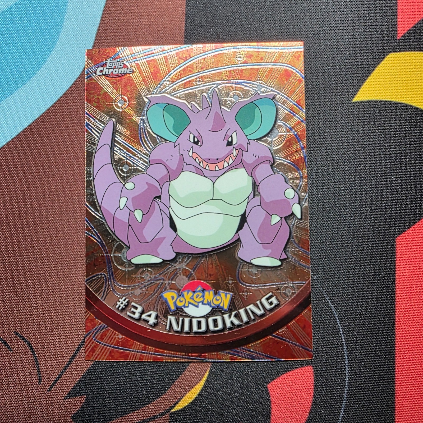 2000 Topps Chrome Pokémon  - Nidoking - #34