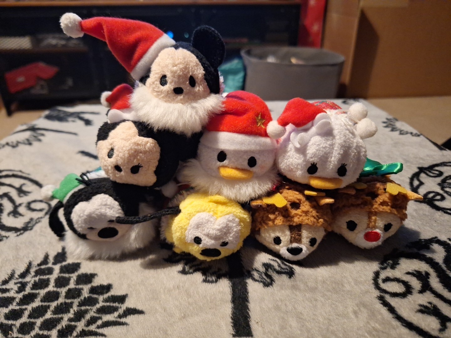 Full Set Japan Tsum Tsum 2015 Christmas Disney Store Plush Doll New With Tags