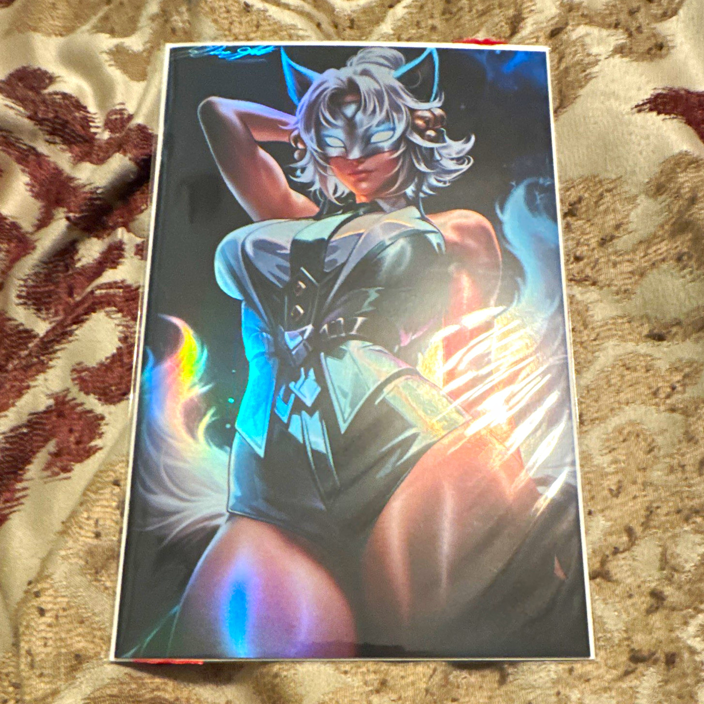 Solo Studios Holographic Cover Comic Book (Front & Back Shown)