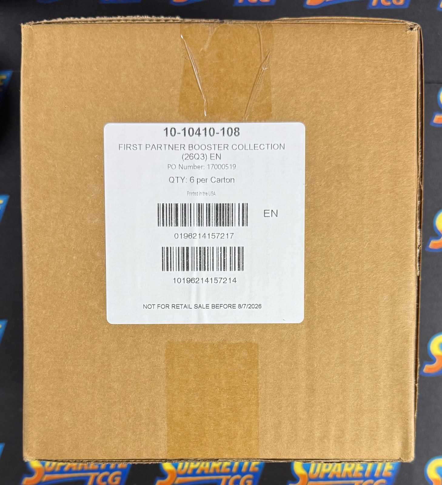 Pokemon First Partner Illustration Collection Series 3 Case Sealed