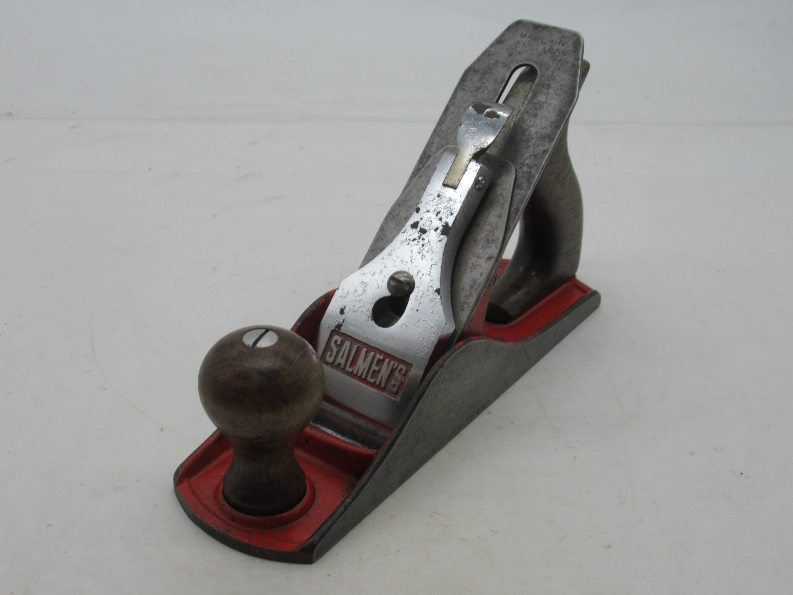 Vintage Salmen\'s No. 4 Smoothing Plane Restored & Shave Ready Made In England