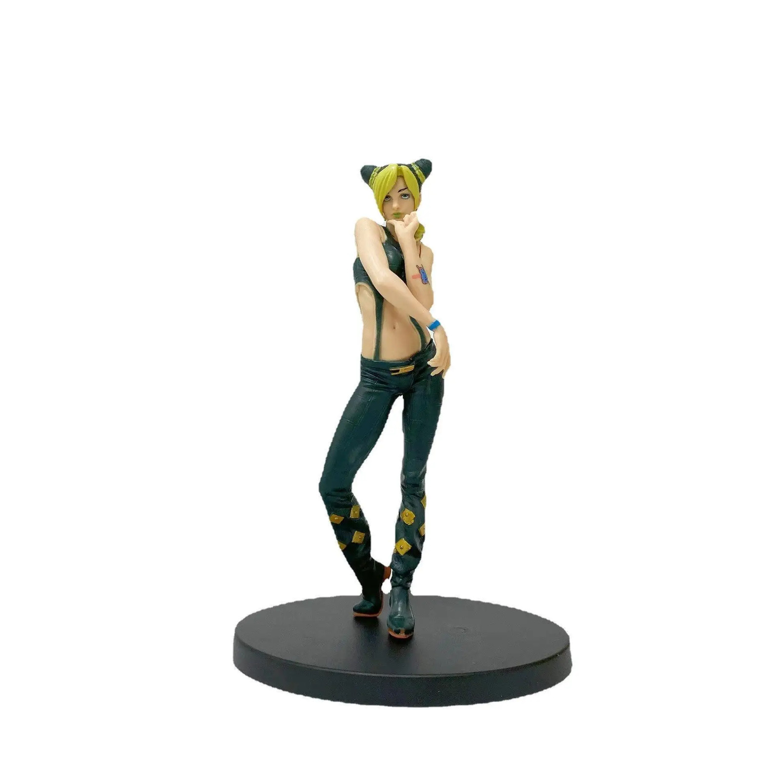 17CM JoJo's Bizarre Adventure Kujo Jotaro Jolyne Cujoh PVC Figure – Standing Des