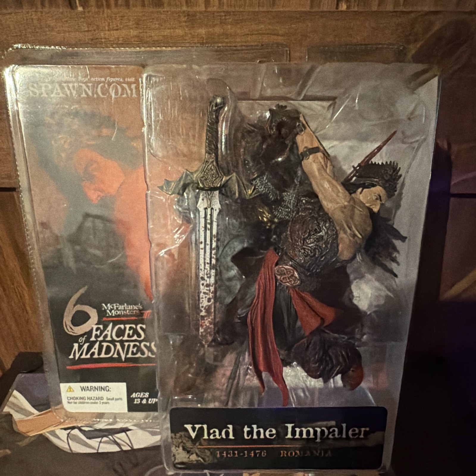 McFarlane Toys Spawn Vlad the Impaler Figure - Comic Book Heroes