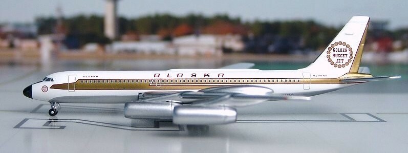 Gemini Jets GJASA539 Alaska Airlines Convair CV-990 N987AS Diecast 1/400 Model