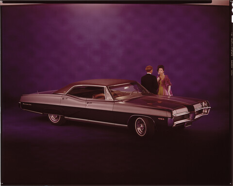 1967 Pontiac Bonneville automobile car advertising OLD PHOTO