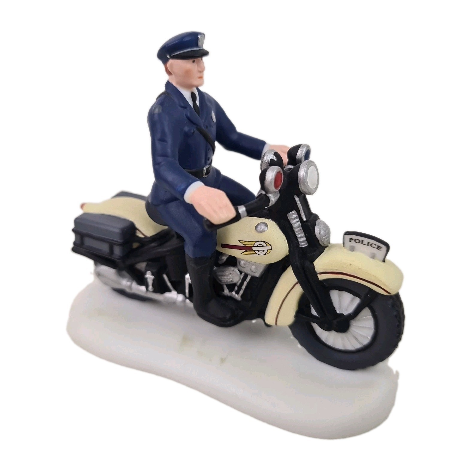 🚨 Department 56 Americas Finest 58998 Harley Davidson Christmas Village Figure