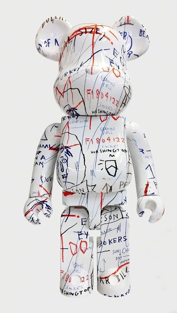 Jean-Michel Basquiat #2 Bearbrick 1000% Medicom Toy BNIB
