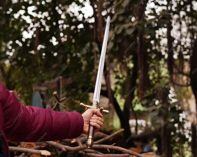 Handmade Arya\'s Stark Needle Sword – GOT Inspired Replica,Medieval Fantasy Gift