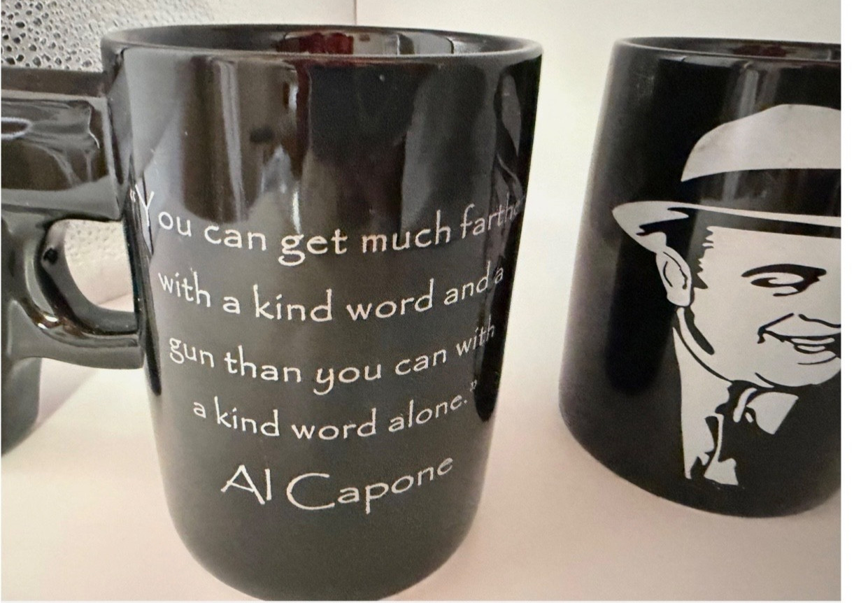 One Al Capone mug NEW