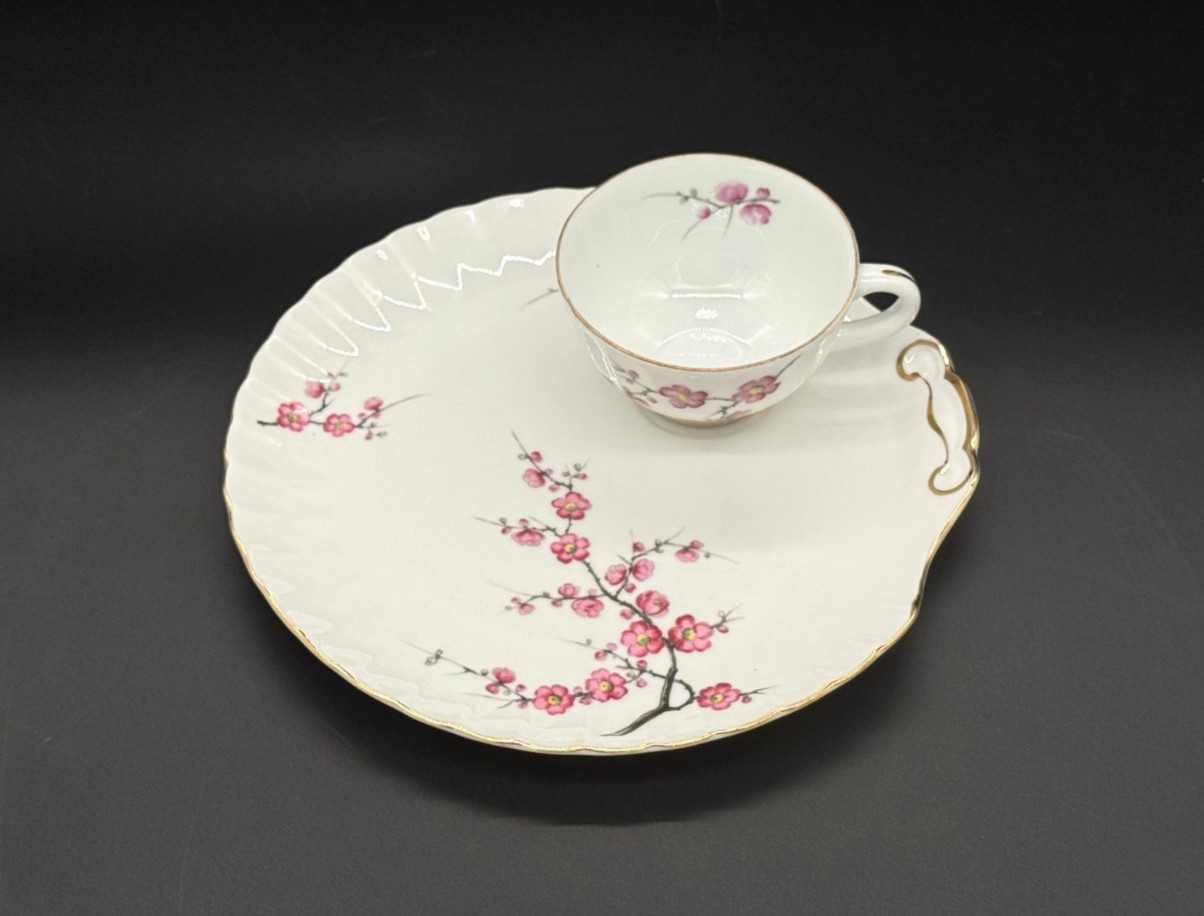 VTG Celebrate Peach Blossom Snack Set / Plate Replacement Select Item 