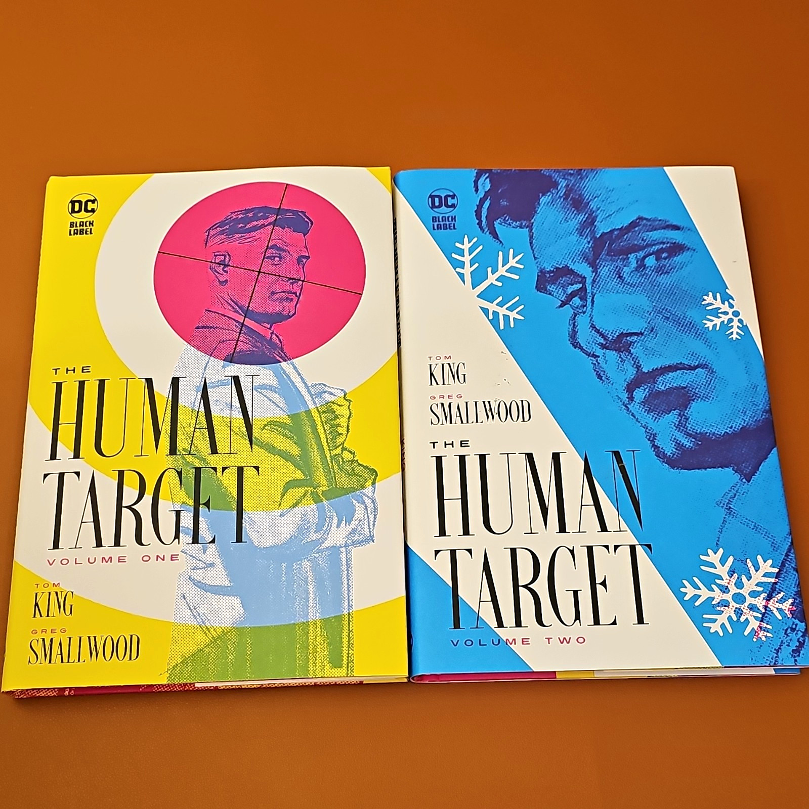 DC Black Label The Human Target HC Vol 1-2 Set Tom King Greg Smallwood