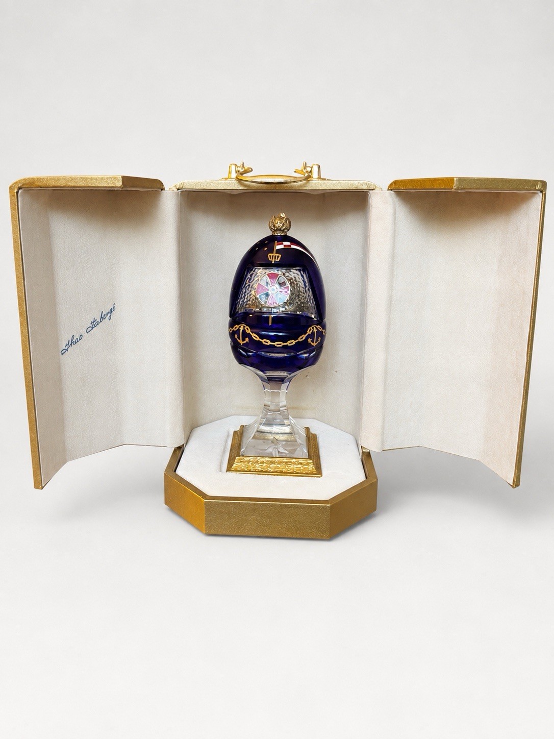 Theo Fabergé Columbus Egg No. 22/750 – St. Petersburg Collection  Orig. Box