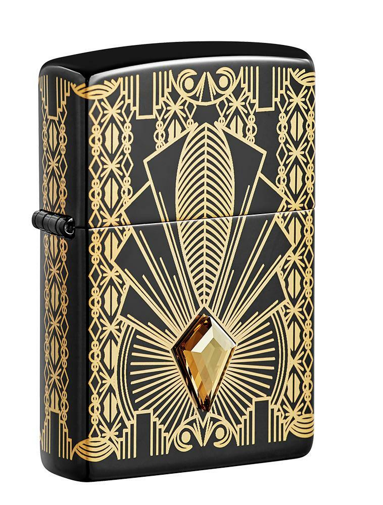 Zippo Limited Edition Lighter, 2021 COTY, Art Deco Design, 49500, New In Box