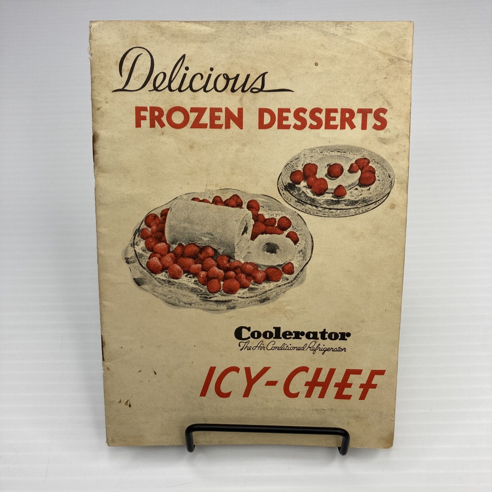 1934 Coolerator The Air-Conditioned Refrigerator Advertising Recipes Booklet