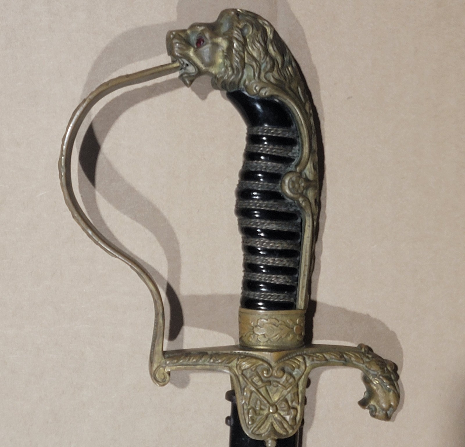 Imperial German Lion's Head Officer's Sword