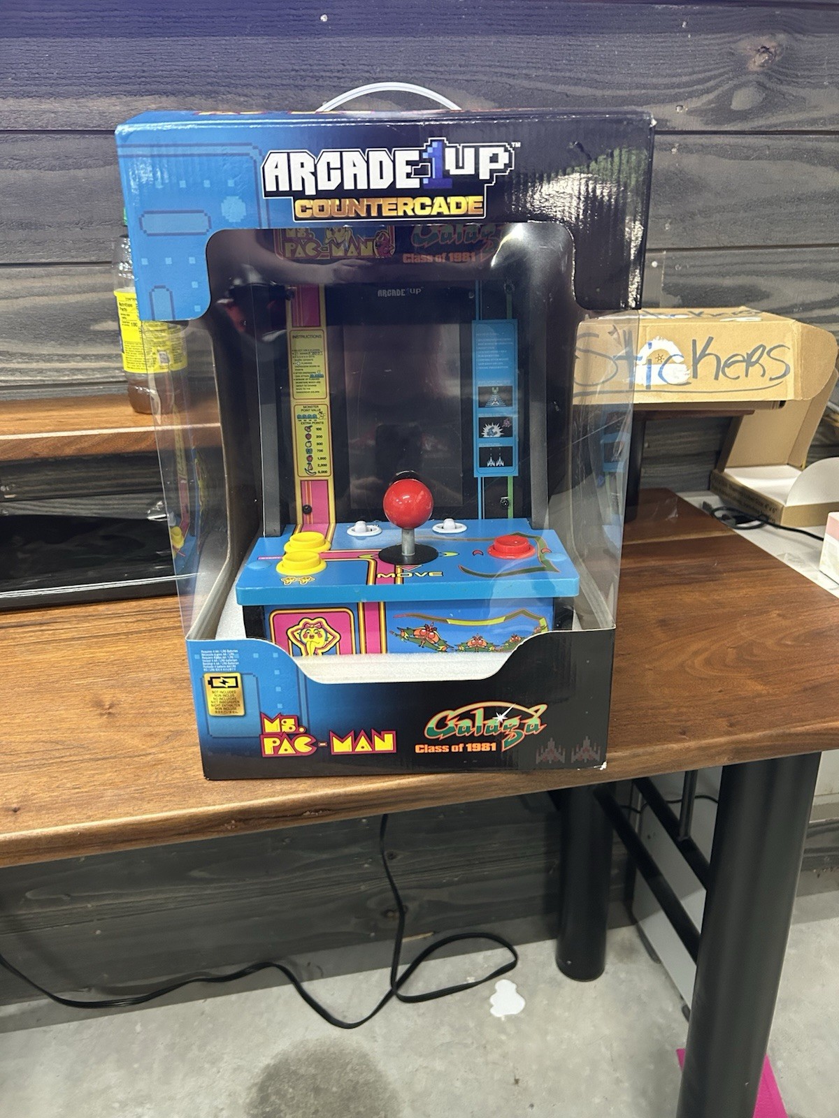 Arcade1Up Class of 1981 MsPac-Man Galaga Dig Dug Countercade MSP-C-402000 w/ Box