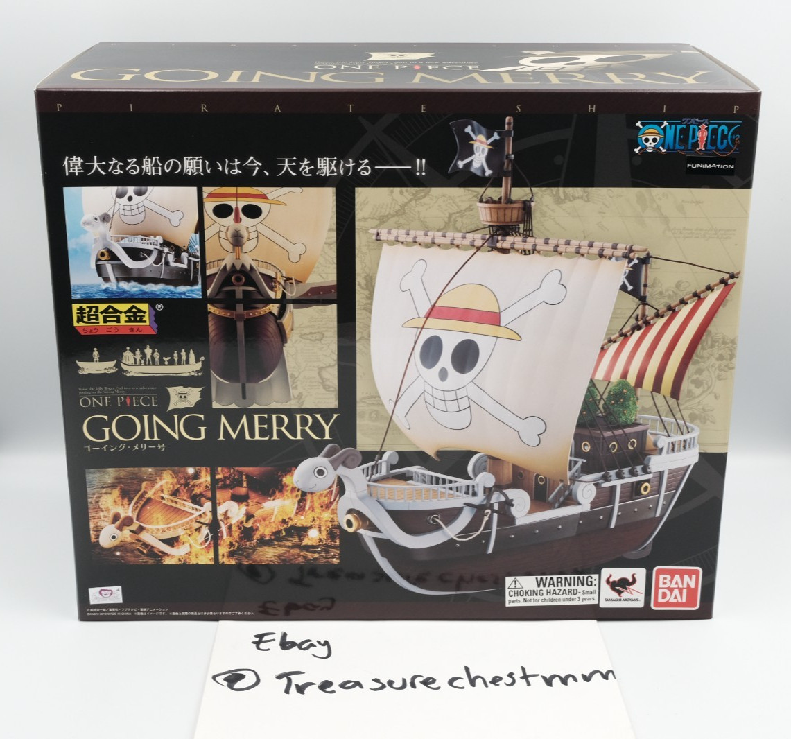 NOS Bandai 2012 Original 1st Release Chogokin One Piece Going Merry Pirate Ship