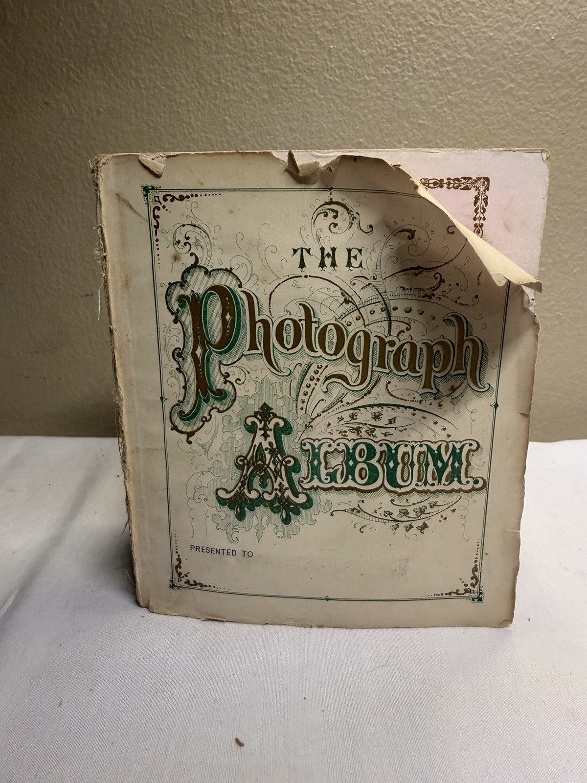 Antique 19th Century Victorian Photo Album 49 Tintypes CDV Portraits Jesus