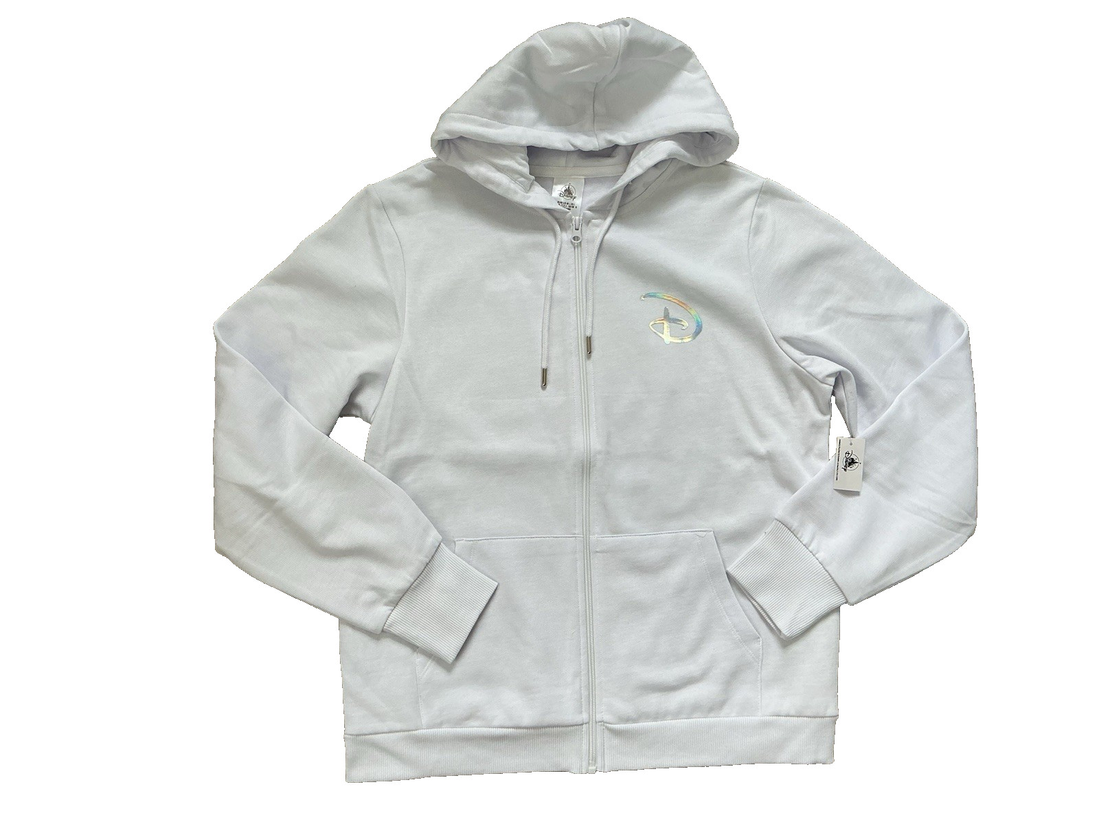 Disney Parks 2026 WDW Four Parks White Castle Hoodie Size L Large New