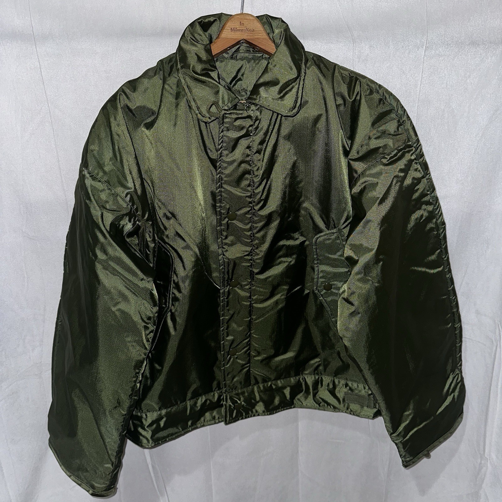 Vtg 1962 A-1 Extreme Cold Weather Deck Jacket Large 42-44 Vietnam Era NEVER WORN