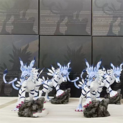 AN Studio Digimon Garurumon Resin Statue In Stock H25cm Collection