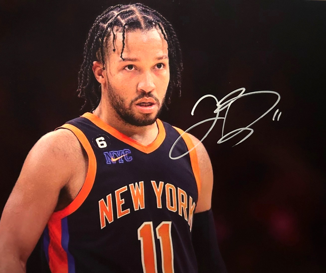 JALEN BRUNSON Signed 810