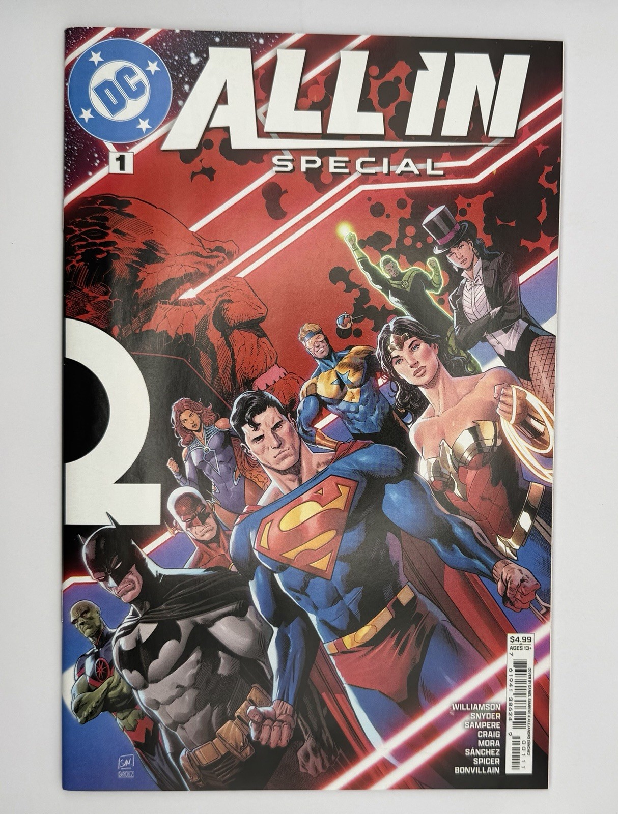 DC All In Special #1 Cover A 1st Print Daniel Sampere Absolute Universe 2024