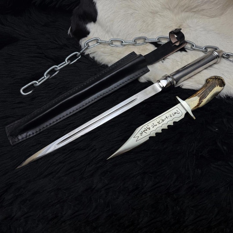 Custom Handmade Supernatural Replica Knife Set | Angel Blade & Ruby Knife