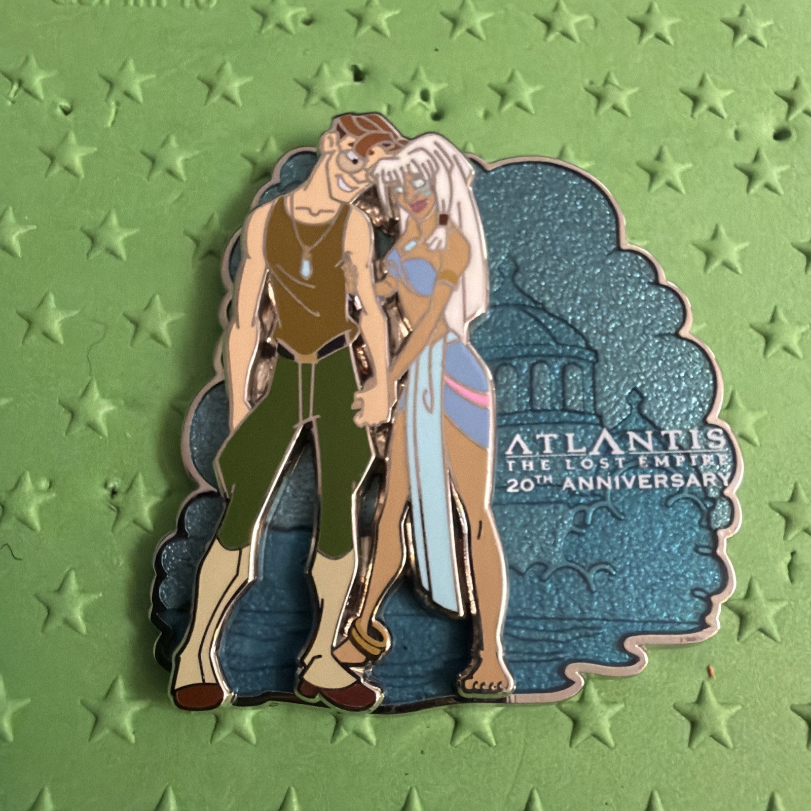 Disney Atlantis 20th Anniversary Milo And Kida Pin Limited Release 2001