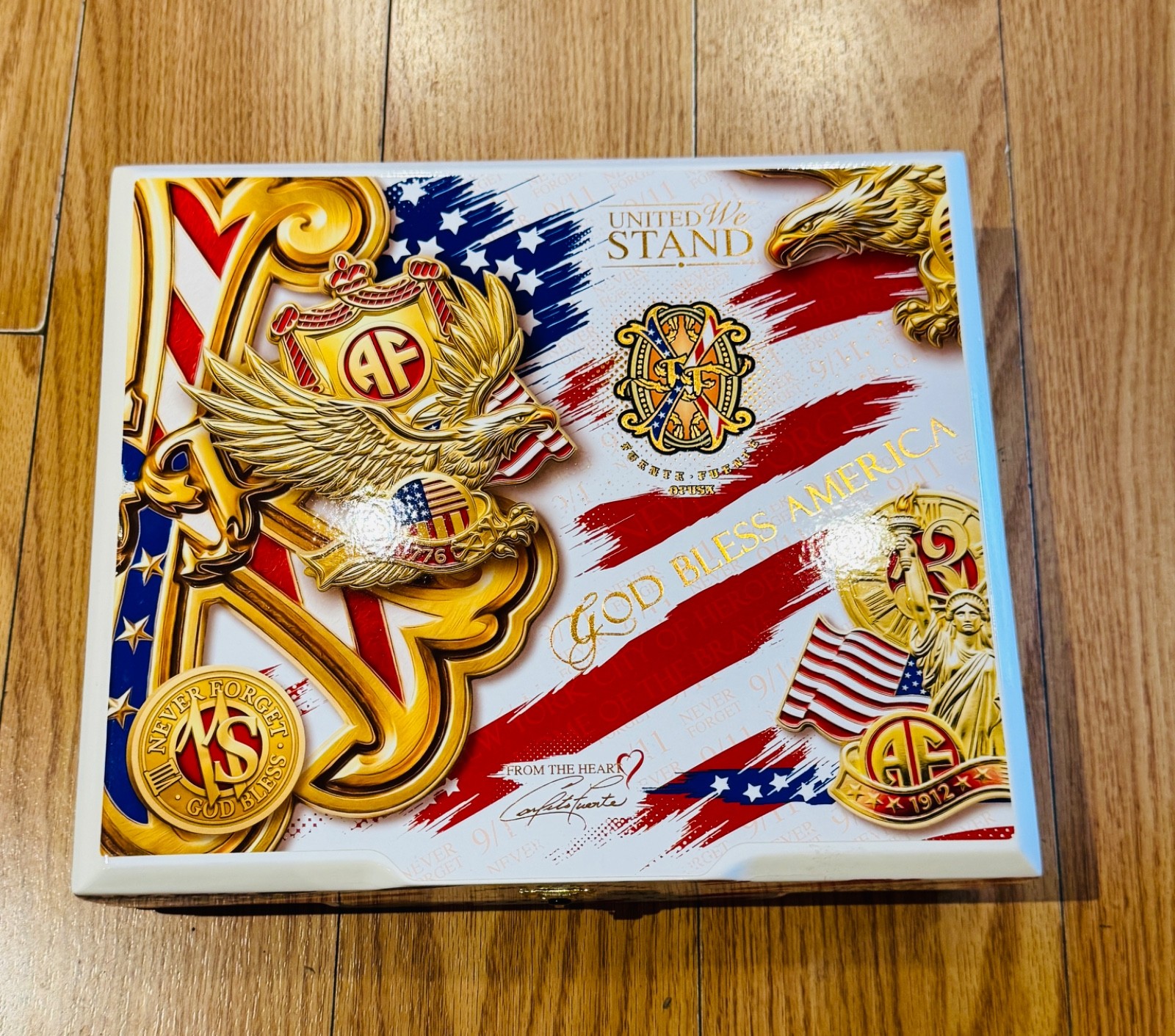 Arturo Fuente OpusX ReXilient Empty Cigar Box Rare Collectible Fuente Opus X
