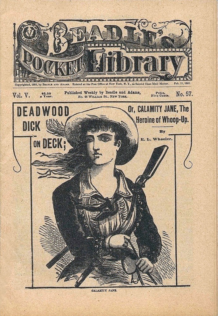 Deadwood Dick Calamity Jane Vintage Poster - 24x36 Print