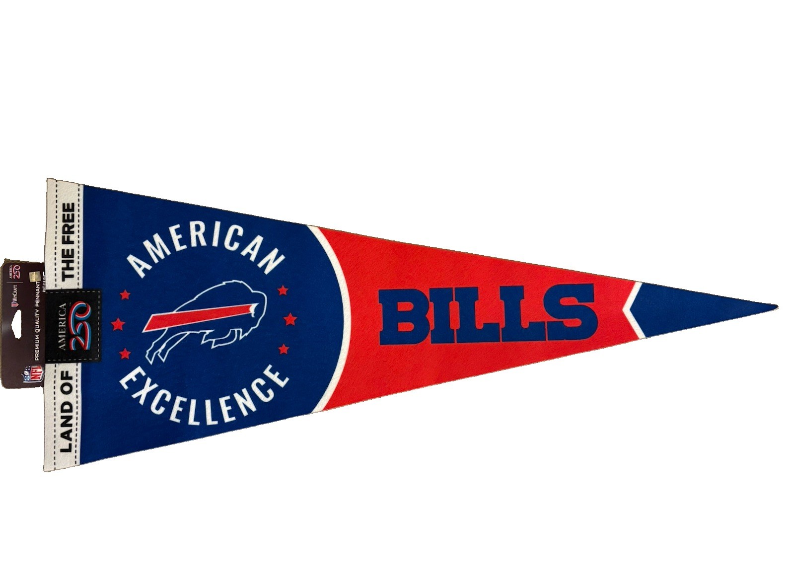 2025 Buffalo Bills NFL America 250 Year Anniversary Limited Edition 12x30 NWT