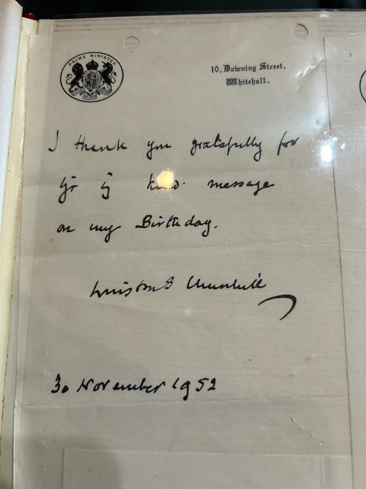 Signed Political Letters & Pictures by Churchill, Herbert Hoover, Eisenhower,
