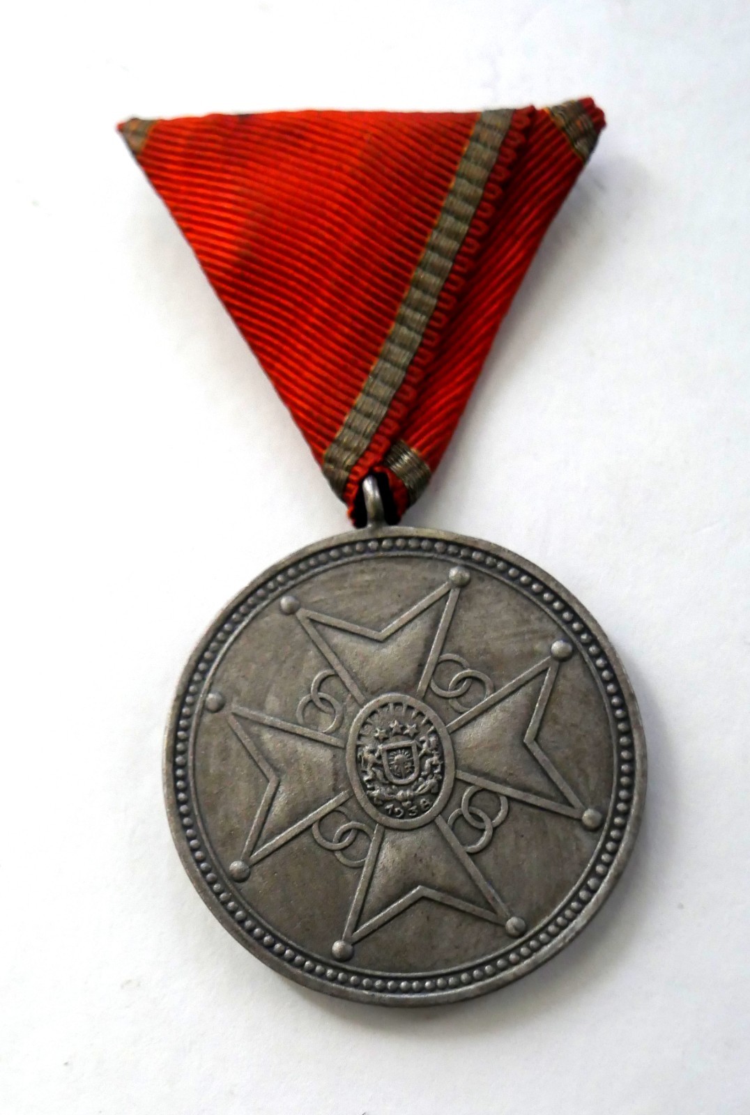 Latvia Cross of Recognition Medal 1938–1940