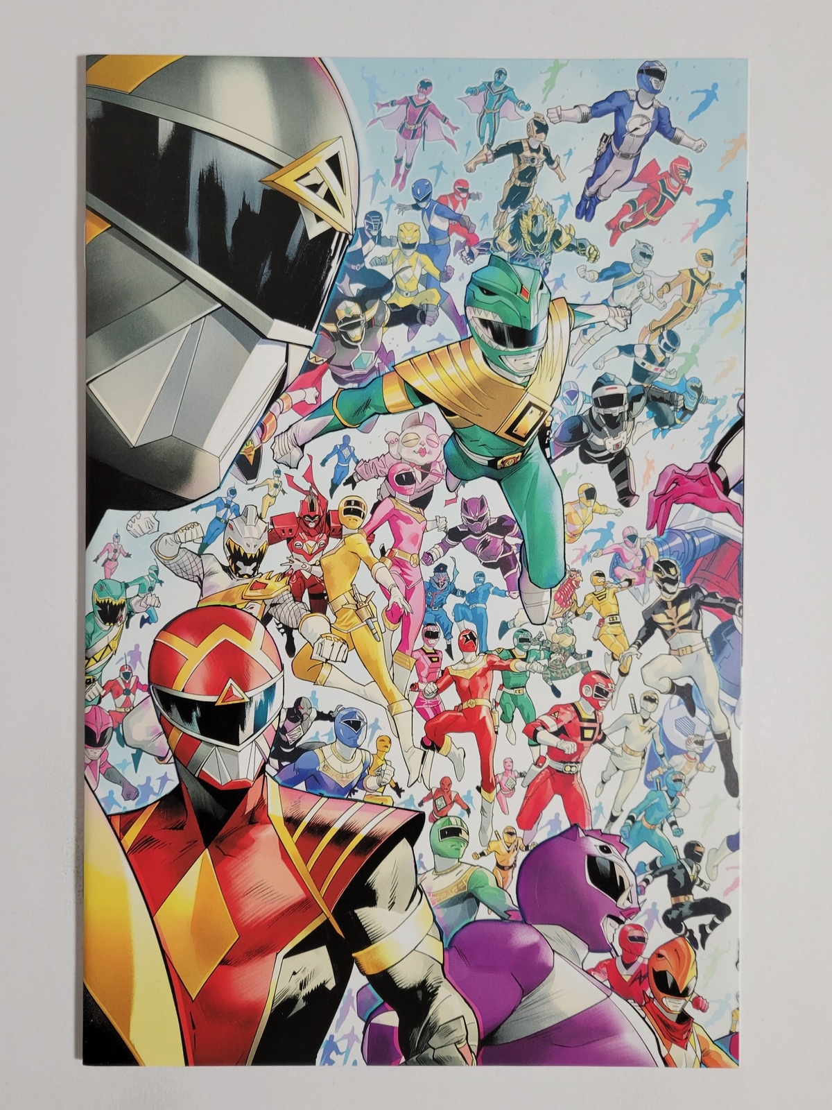 Mighty Morphin Power Rangers #1 Boom Studios 2020 NM 9.4 1:10 Virgin Variant