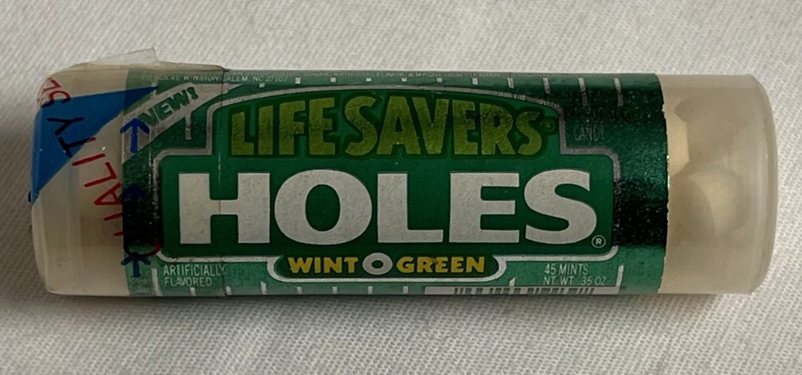 Vintage 1990\'s~LIFE SAVERS HOLES~WINT O GREEN~CANDY~Unopened/Sealed~NOS