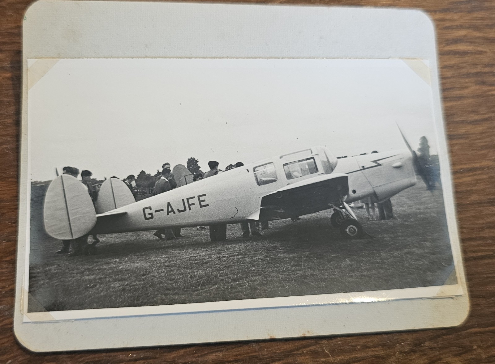 Original Real Photograph Miles M28 Mercury Mk V G-AJFE Rare Sole Example c1947