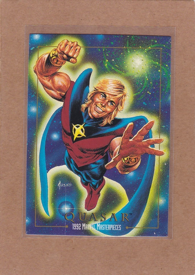 1992 MARVEL MASTERPIECES QUASAR #72 NM/NMMT *A45880