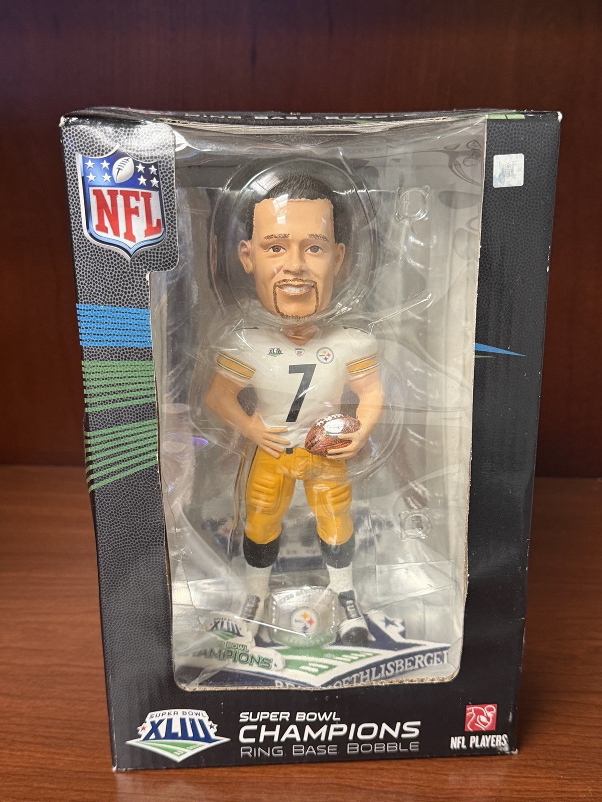 Ben Roethlisberger Super Bowl Champions Ring Base Bobblehead