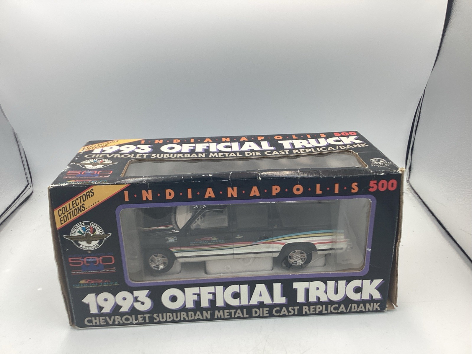 Brookfield 1993 Indianapolis 500 Official Truck Chevrolet Suburban Bank In Box