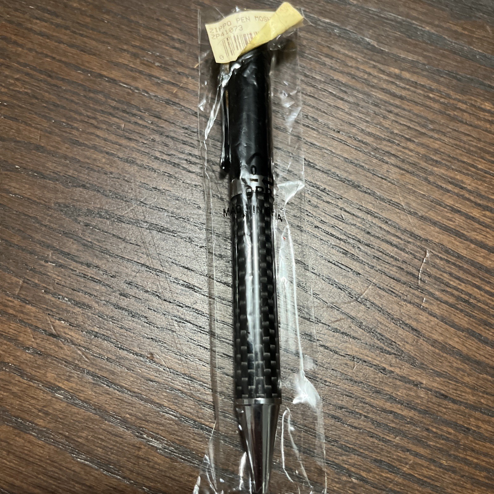 HIGH QUALITY ZIPPO MOSHANNON FIBER BARREL BALL POINT PEN UNOPENED WITH TAG