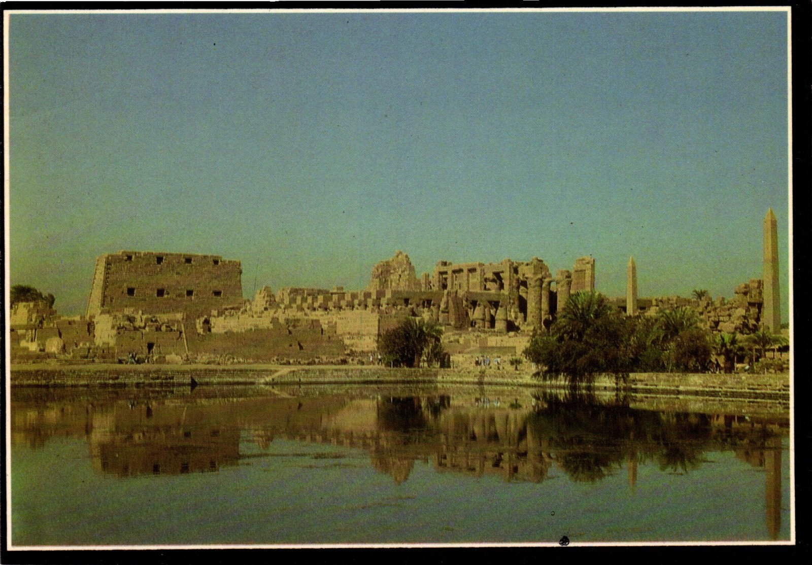 Karnak Temple Egypt Postcard